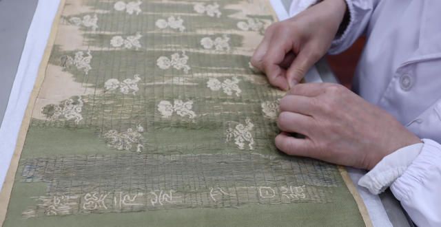 古文化遗址距今已有580余年历史，苏州丝绸博物馆耗时四年修复明代“圣旨”东莞发